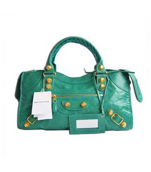 Giant City hardware oro Handbag_Light Verde